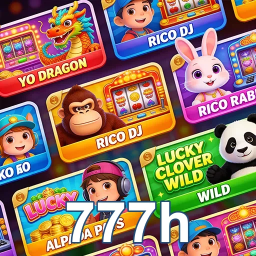 Interface do aplicativo cassino 777h em celular