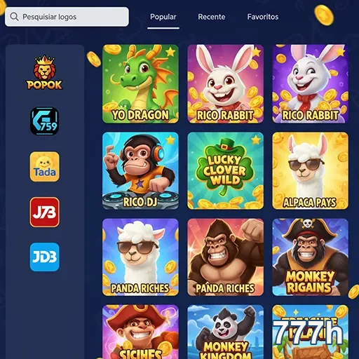 Slots do 777h com alto RTP e depósitos rápidos